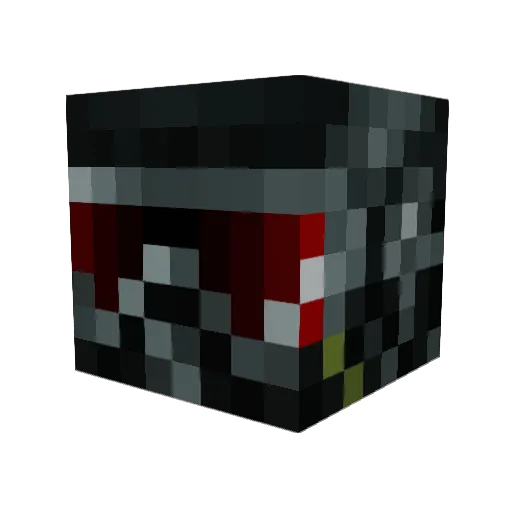 _Nomex_ Minecraft avatar head, 3D render