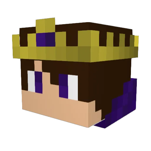 _Norbert0815 Minecraft avatar head, 3D render