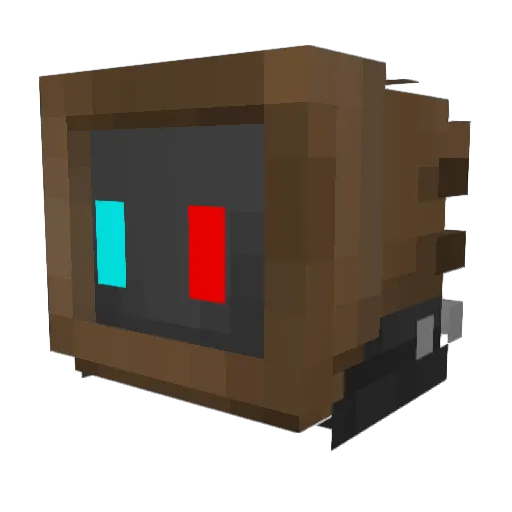 _NotCookies_ Minecraft avatar head, 3D render