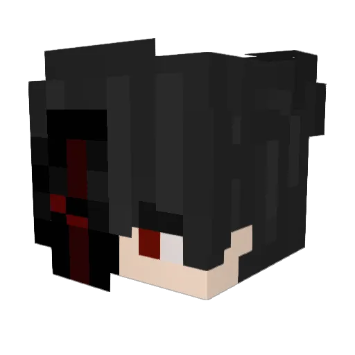 _NotNeev Minecraft avatar head, 3D render