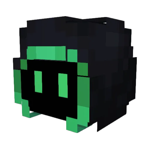 _Noxious_Hydra_ Minecraft avatar head, 3D render
