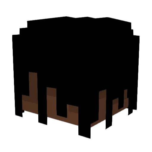 _Nukano Minecraft avatar head, 3D render