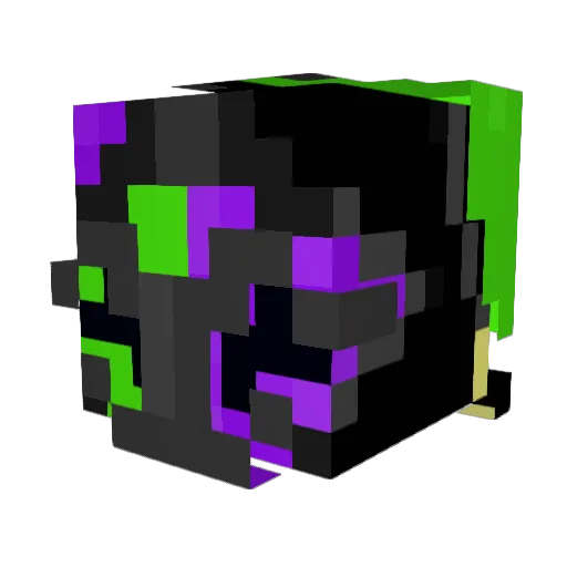 _Nuke_T0wn Minecraft avatar head, 3D render