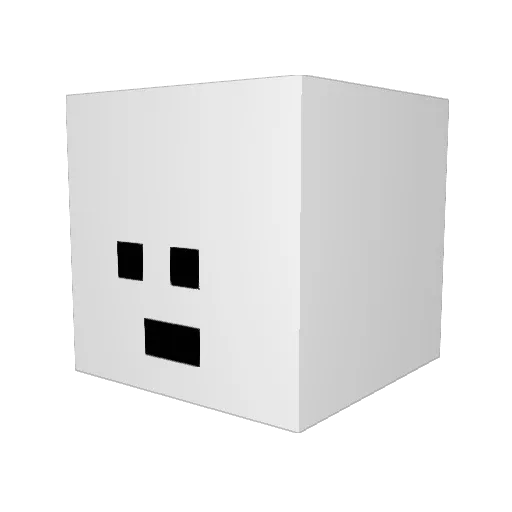 _Nyah__ Minecraft avatar head, 3D render