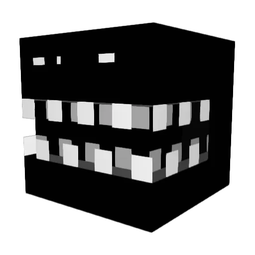 _Obamium_ Minecraft avatar head, 3D render