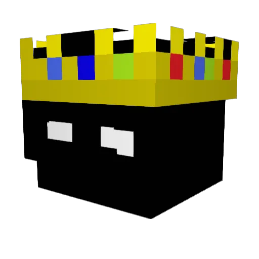 _Oliwier Minecraft avatar head, 3D render