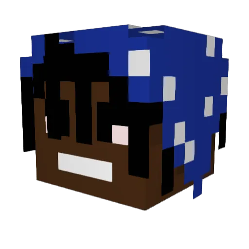 _Om3gaK1ll_ Minecraft avatar head, 3D render