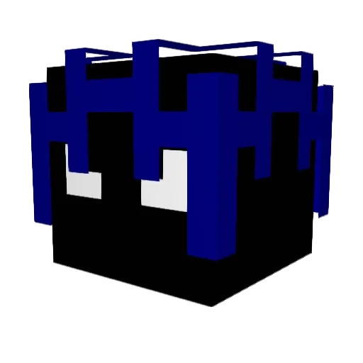 _OsaHD_ Minecraft avatar head, 3D render