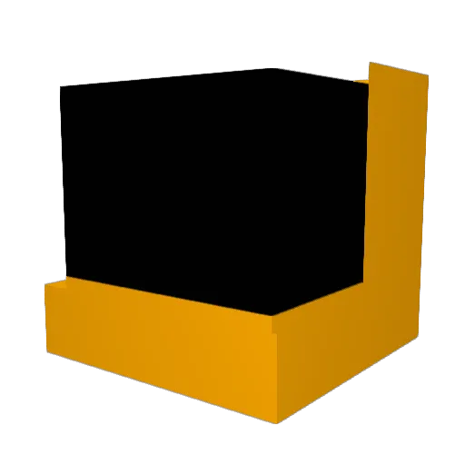 _OzThLwn_ Minecraft avatar head, 3D render