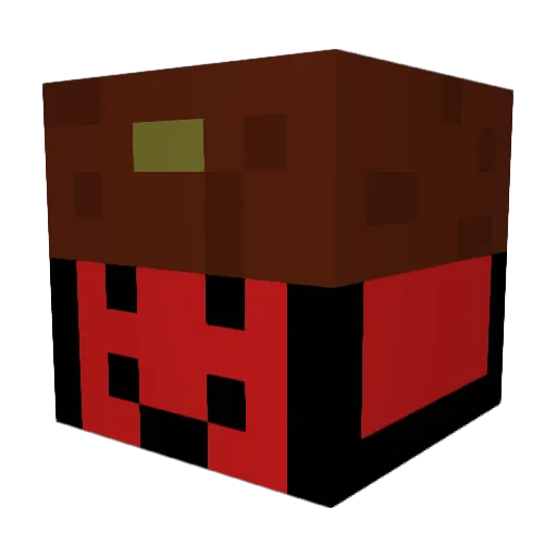 _P4ST4_ Minecraft avatar head, 3D render