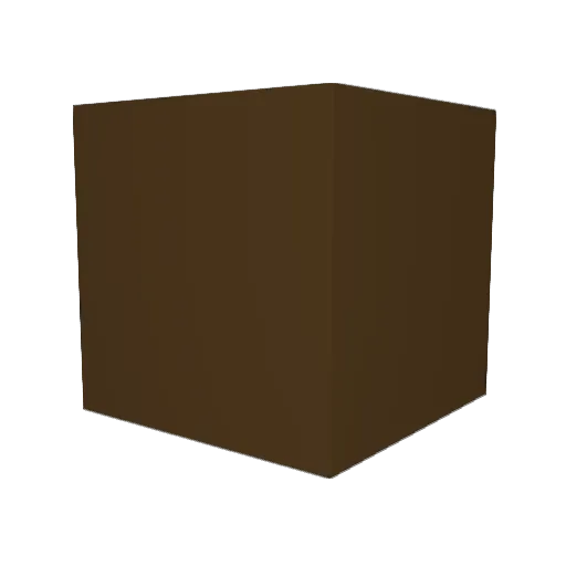 _PaperGame Minecraft avatar head, 3D render