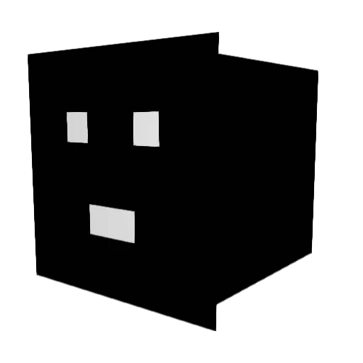 _Peertje Minecraft avatar head, 3D render