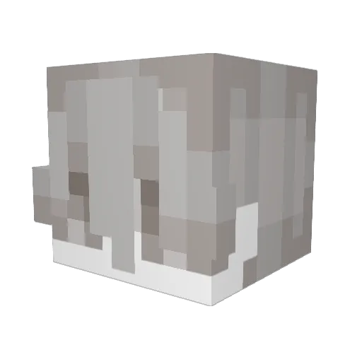 _Pelmeshka3310_ Minecraft avatar head, 3D render