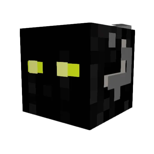 _Pereza_ Minecraft avatar head, 3D render