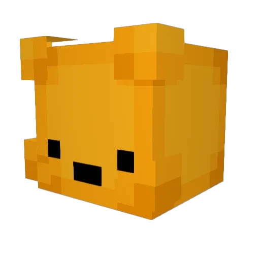 _PeterPlys_ Minecraft avatar head, 3D render