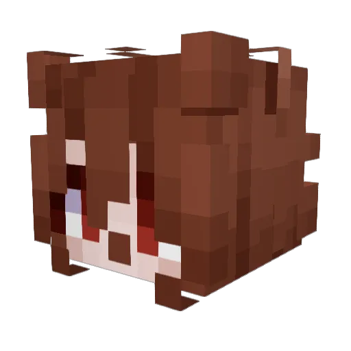 _Phaethon Minecraft avatar head, 3D render