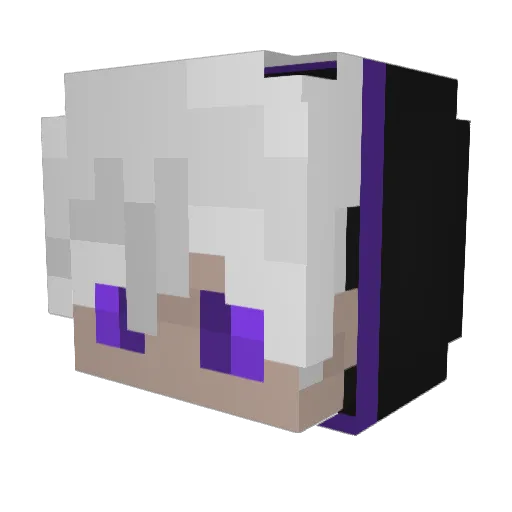 _Phantomchik_ Minecraft avatar head, 3D render