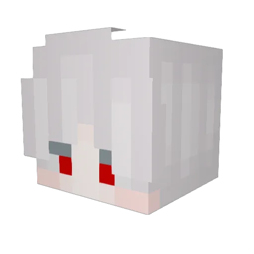 _Philipvq0oHD Minecraft avatar head, 3D render