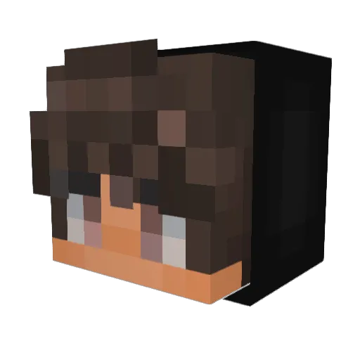 _Phoen1xx_ Minecraft avatar head, 3D render