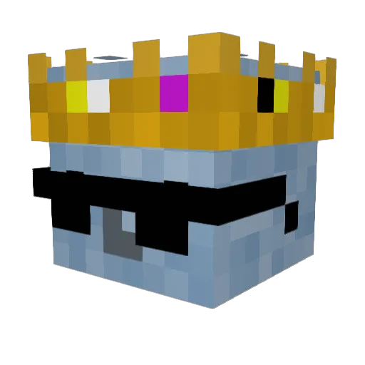 _Pige0ns Minecraft avatar head, 3D render