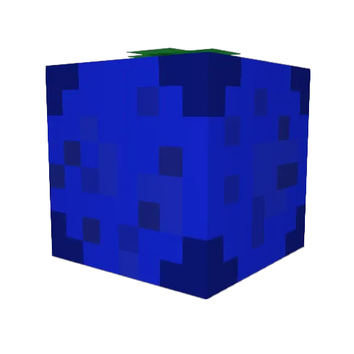 _PineapplePro_ Minecraft avatar head, 3D render