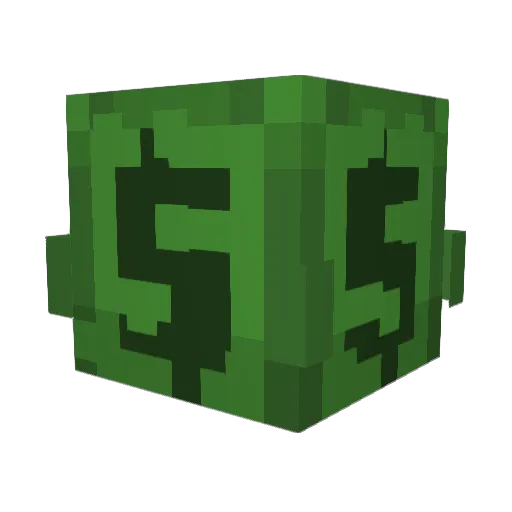 _Planitarxis_ Minecraft avatar head, 3D render