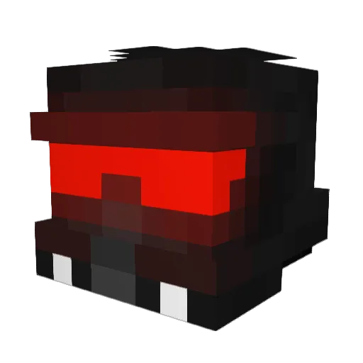 _Pr1Xma_ Minecraft avatar head, 3D render