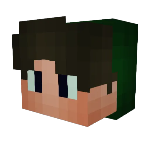 _ProstoShad_ Minecraft avatar head, 3D render