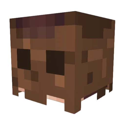 _Pyatifanov85 Minecraft avatar head, 3D render