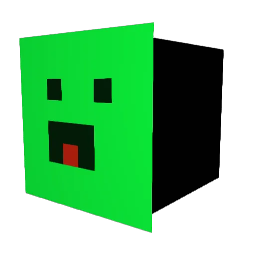 _PygmyPuff_ Minecraft avatar head, 3D render
