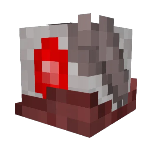_Pyreas_ Minecraft avatar head, 3D render