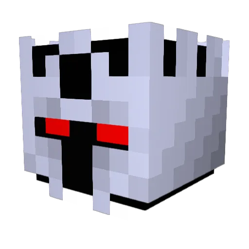 _Quatara_ Minecraft avatar head, 3D render