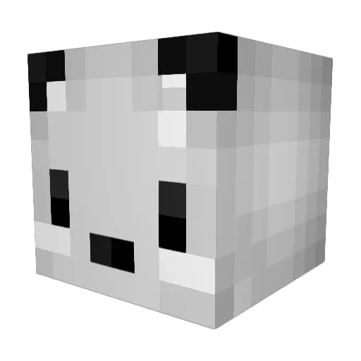 _Queen_Hanna_ Minecraft avatar head, 3D render