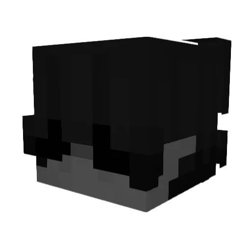 _R4ge_0ut Minecraft avatar head, 3D render