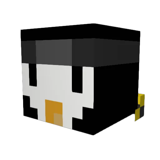 _RYAN15 Minecraft avatar head, 3D render