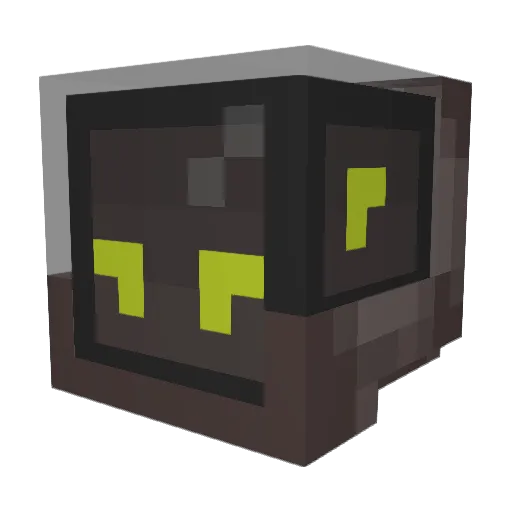 _Radiation_ Minecraft avatar head, 3D render