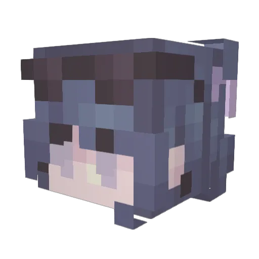 _Ragnar_00 Minecraft avatar head, 3D render