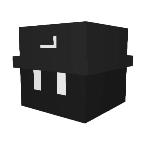 _Raix_ Minecraft avatar head, 3D render