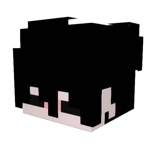 _RamboBambo Minecraft avatar head, 3D render