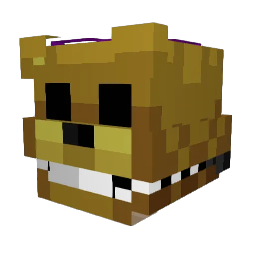 _Ramsel_ Minecraft avatar head, 3D render