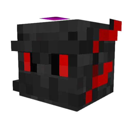 _Rarek_ Minecraft avatar head, 3D render