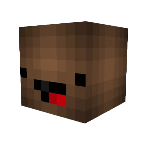 _ReAsoN Minecraft avatar head, 3D render