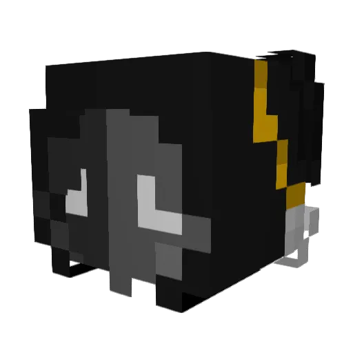 _ReTHInK_ Minecraft avatar head, 3D render