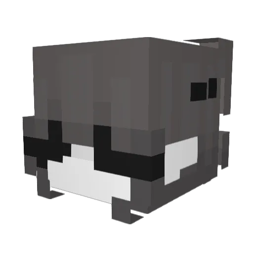 _Reena Minecraft avatar head, 3D render