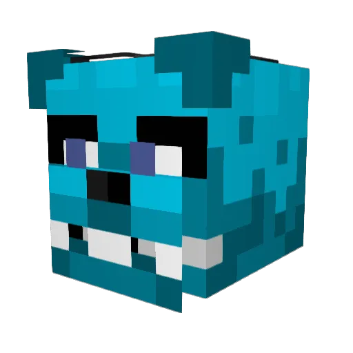 _ReniFerek_GG Minecraft avatar head, 3D render