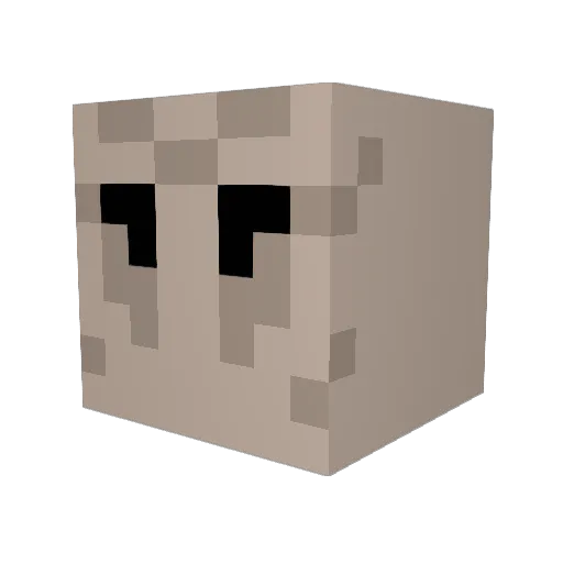 _Reuben_ Minecraft avatar head, 3D render