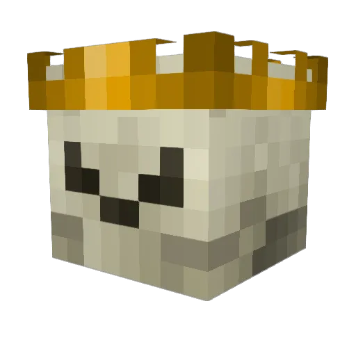 _Rexulus Minecraft avatar head, 3D render