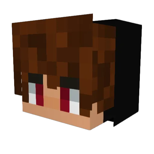 _Reydi_ Minecraft avatar head, 3D render