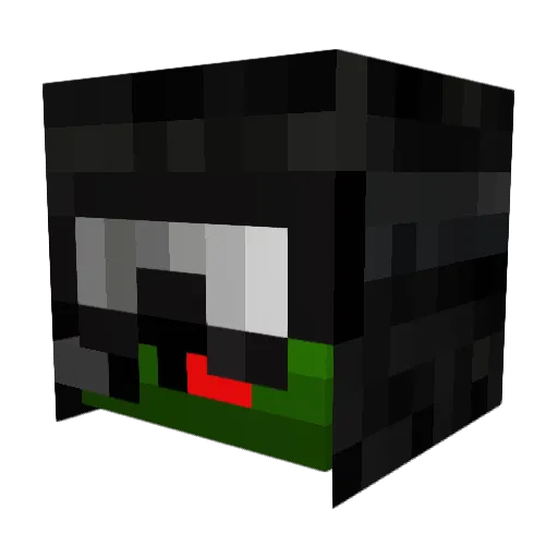 _Reyzen Minecraft avatar head, 3D render