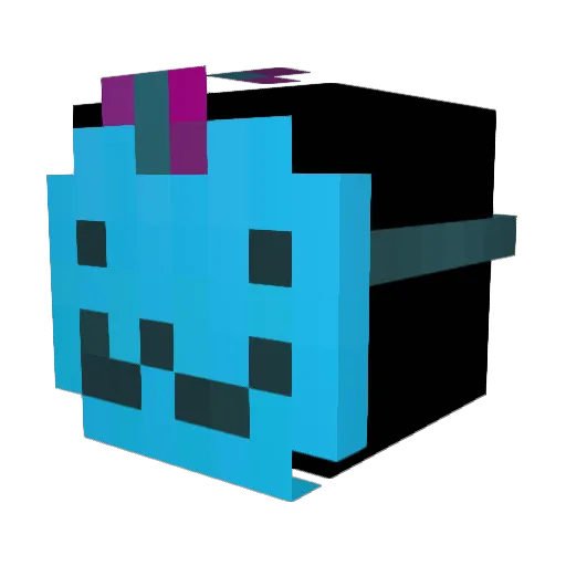 _Ricken Minecraft avatar head, 3D render